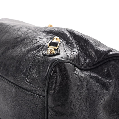 Balenciaga Agneau Giant 12 Gold Hardware Boston Black 10 of 11