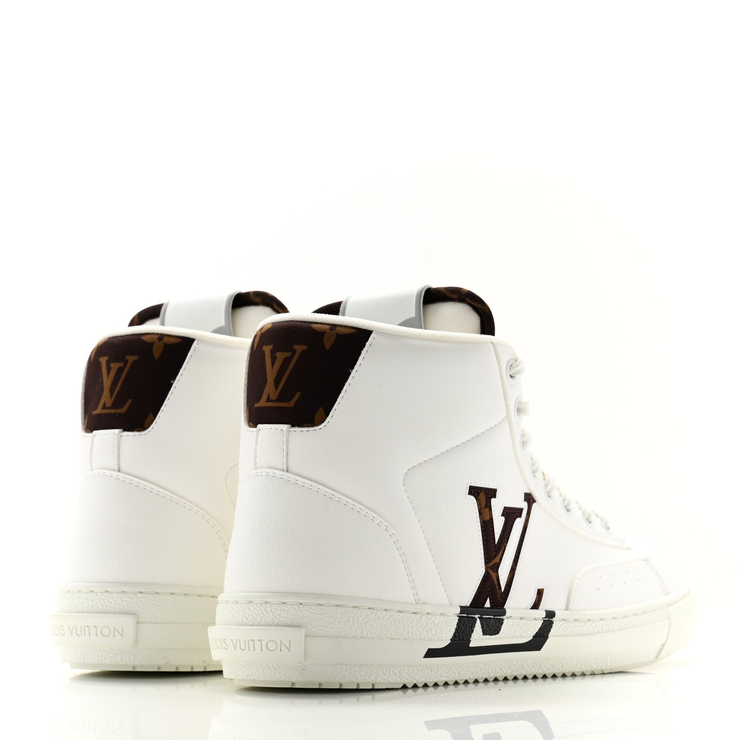 Recycled Polyester Charlie Sneakers 37.5 White Cacao Brown