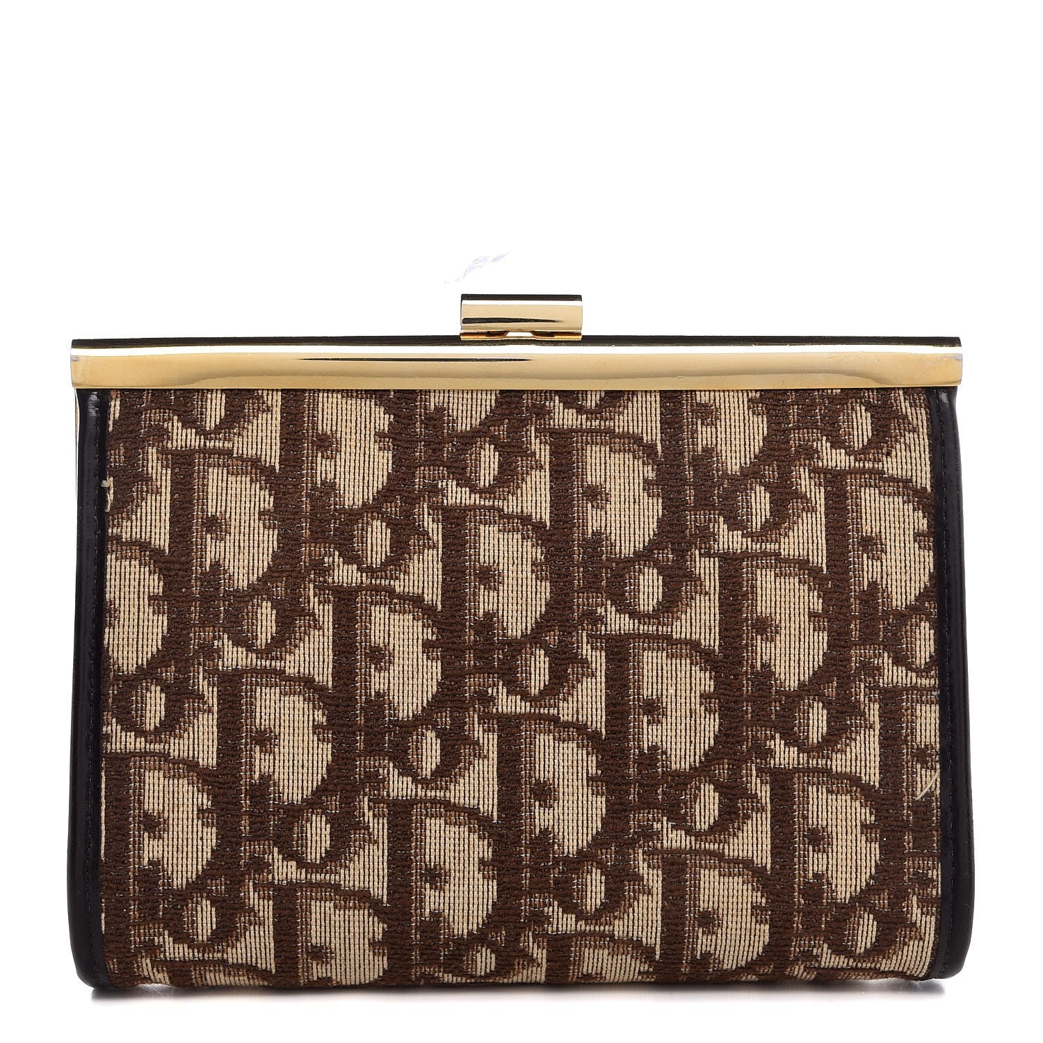 Christian Dior Monogram Clutch Brown 1 of 8