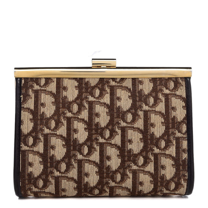 Christian Dior Monogram Clutch Brown 1 of 8