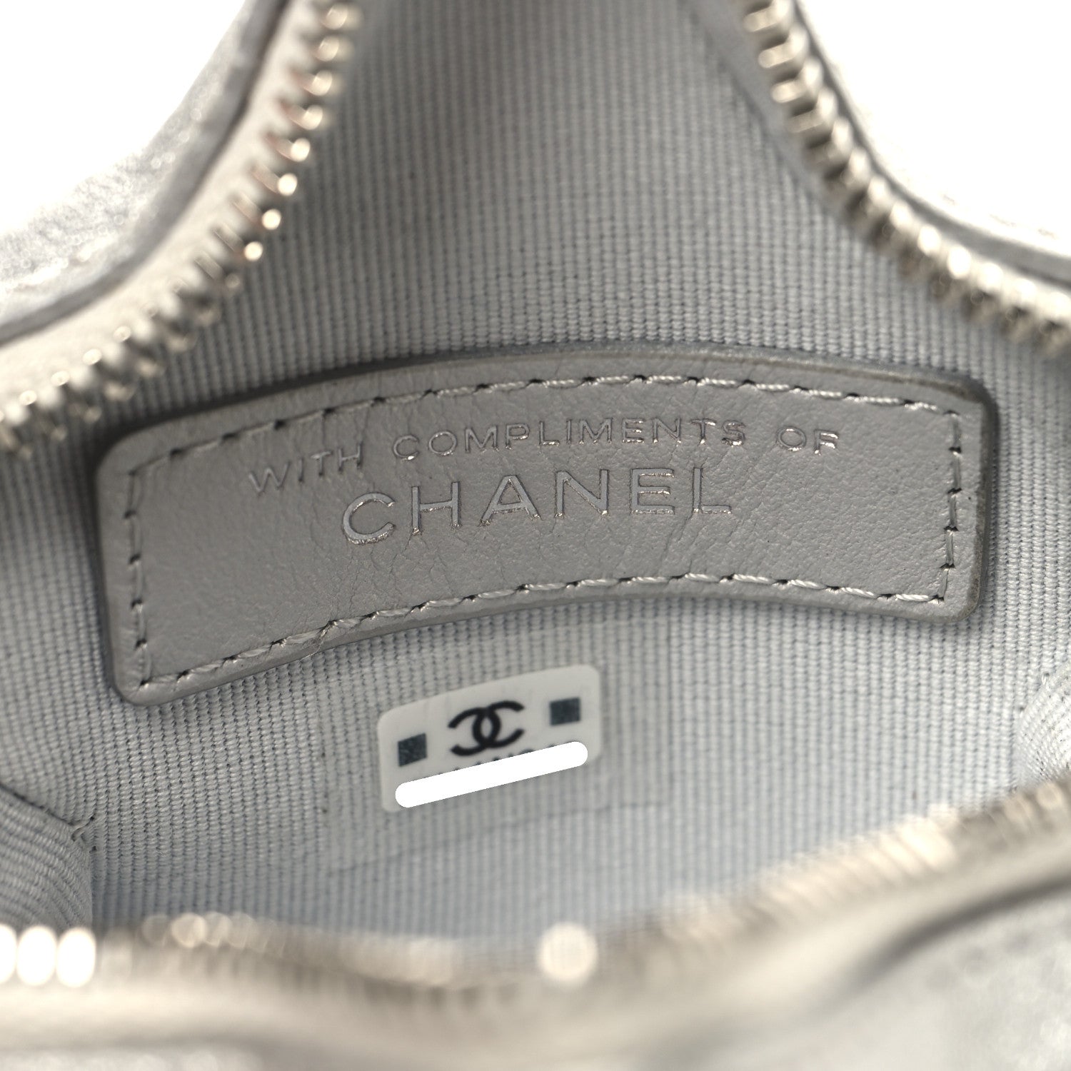 Chanel Metallic Calfskin Quilted Star Charm Silver 7 of 9