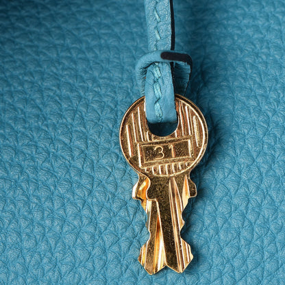 Hermes Togo Birkin 35 Turquoise 21 of 33