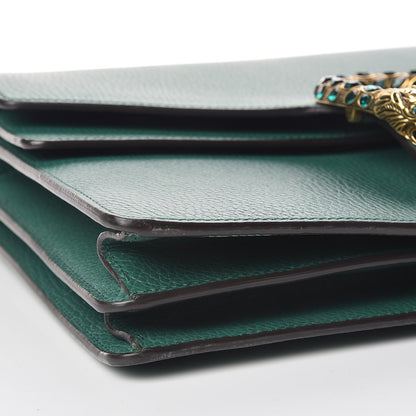 Gucci Dollar Calfskin Crystal Medium Dionysus Shoulder Bag Emerald 8 of 10