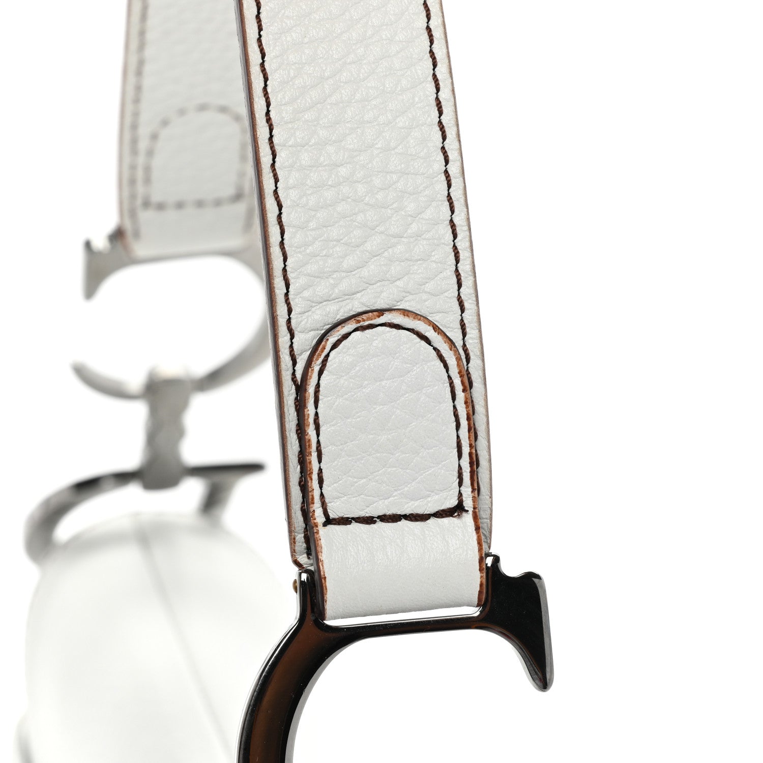 Christian Dior Calfskin Double Saddle Bag White 18 of 20