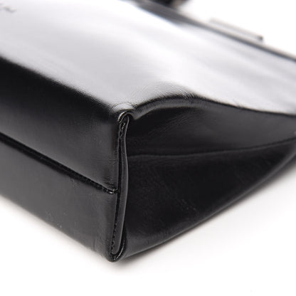 Prada Calfskin Top Lock Bag Nero Black 11 of 14