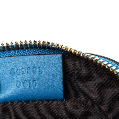 Gucci Microguccissima GG Cosmetic Case Deep Cobalt 7 of 11