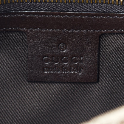 Gucci Monogram Horsebit Chain Studded Flap Brown 6 of 11