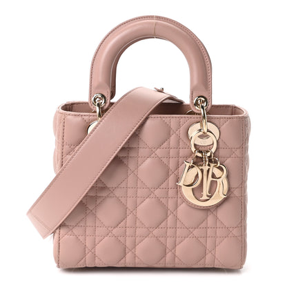 Christian Dior Lambskin Cannage Small My ABCDior Lady Dior Fard 1 of 10