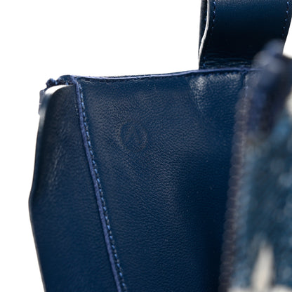 Louis Vuitton Denim Monogram Silhouette Ankle Boots 36.5 Navy Blue 8 of 9