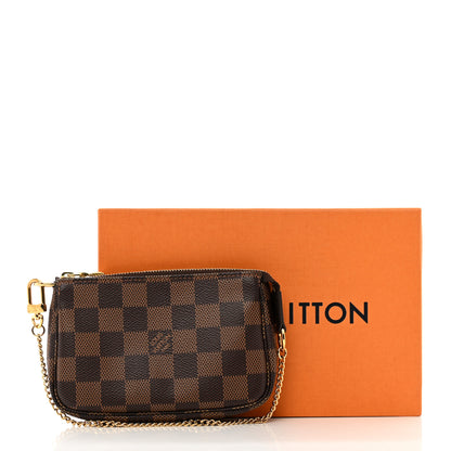 Louis Vuitton Damier Ebene Mini Pochette Accessories 8 of 8