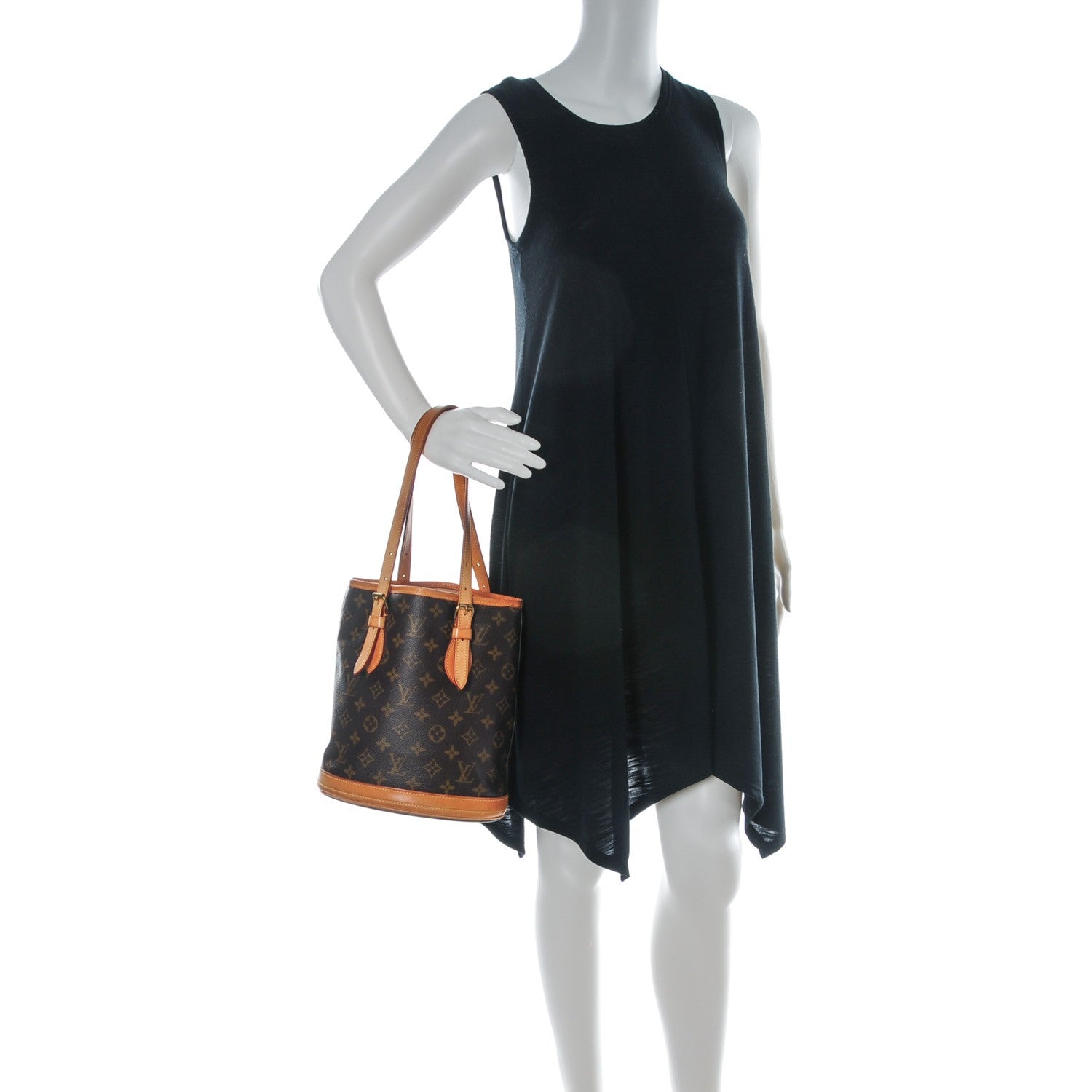 Louis Vuitton Monogram Petit Bucket 23 2 of 8