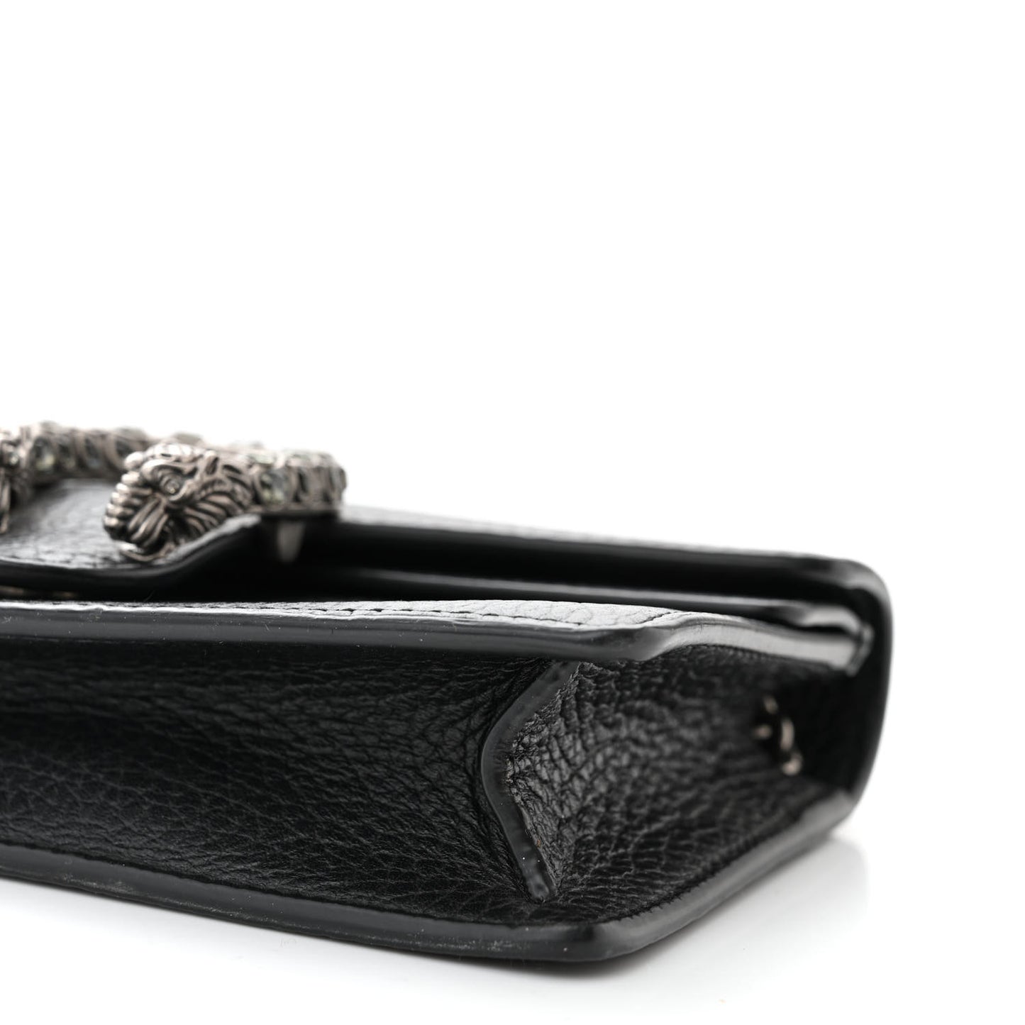 Calfskin Super Mini Dionysus Shoulder Bag Black