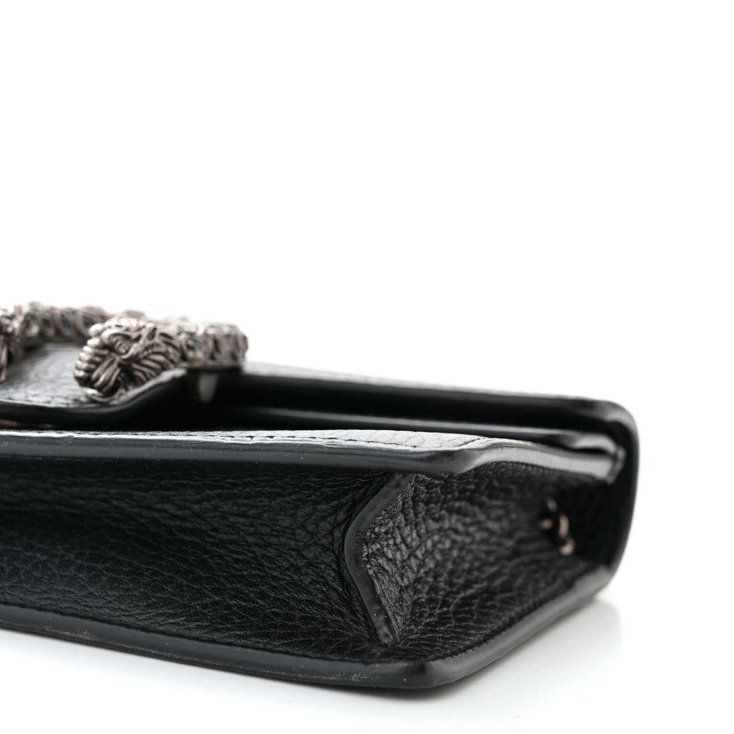 Gucci Calfskin Super Mini Dionysus Shoulder Bag Black 9 of 9