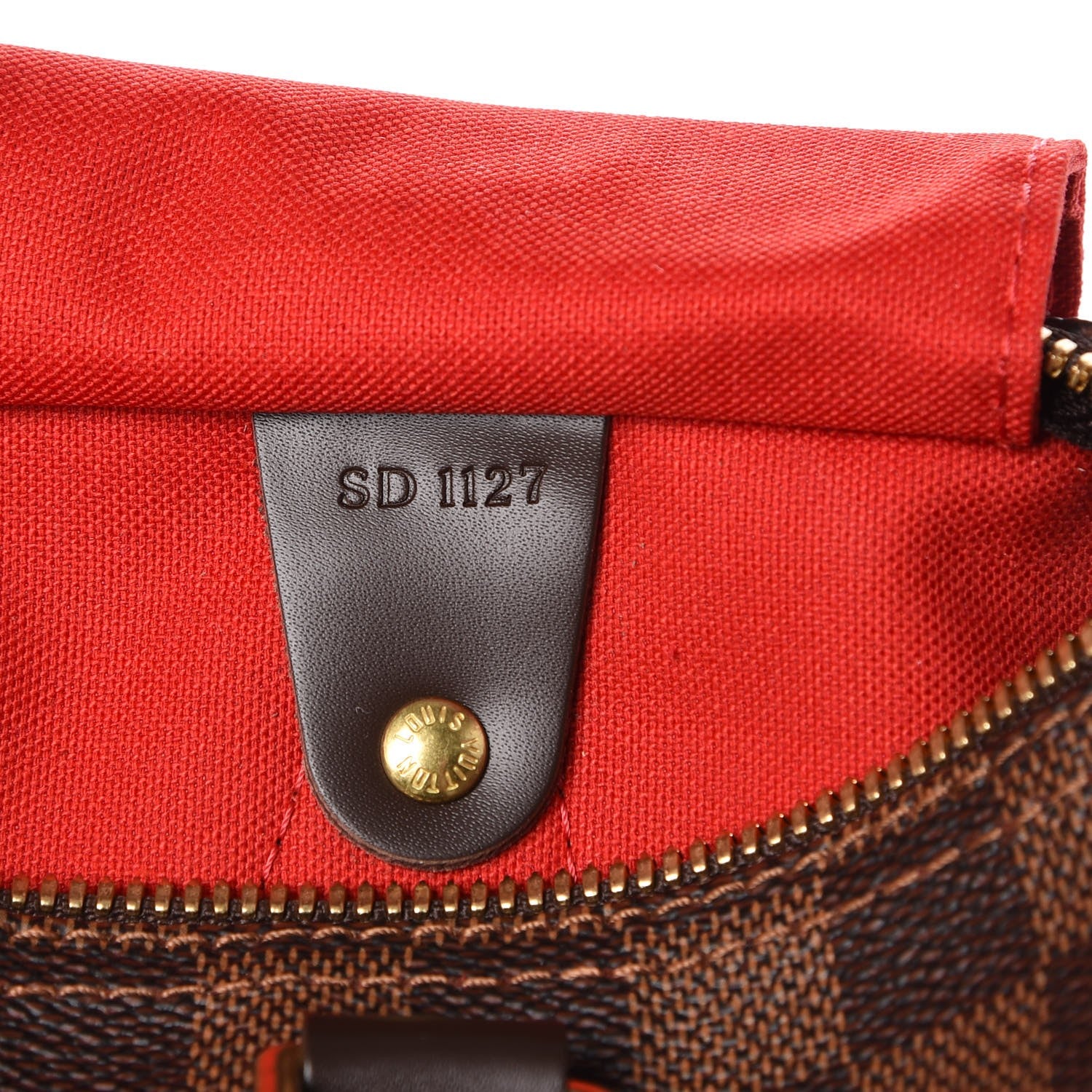 Louis Vuitton Damier Ebene Speedy Bandouliere 30 9 of 10