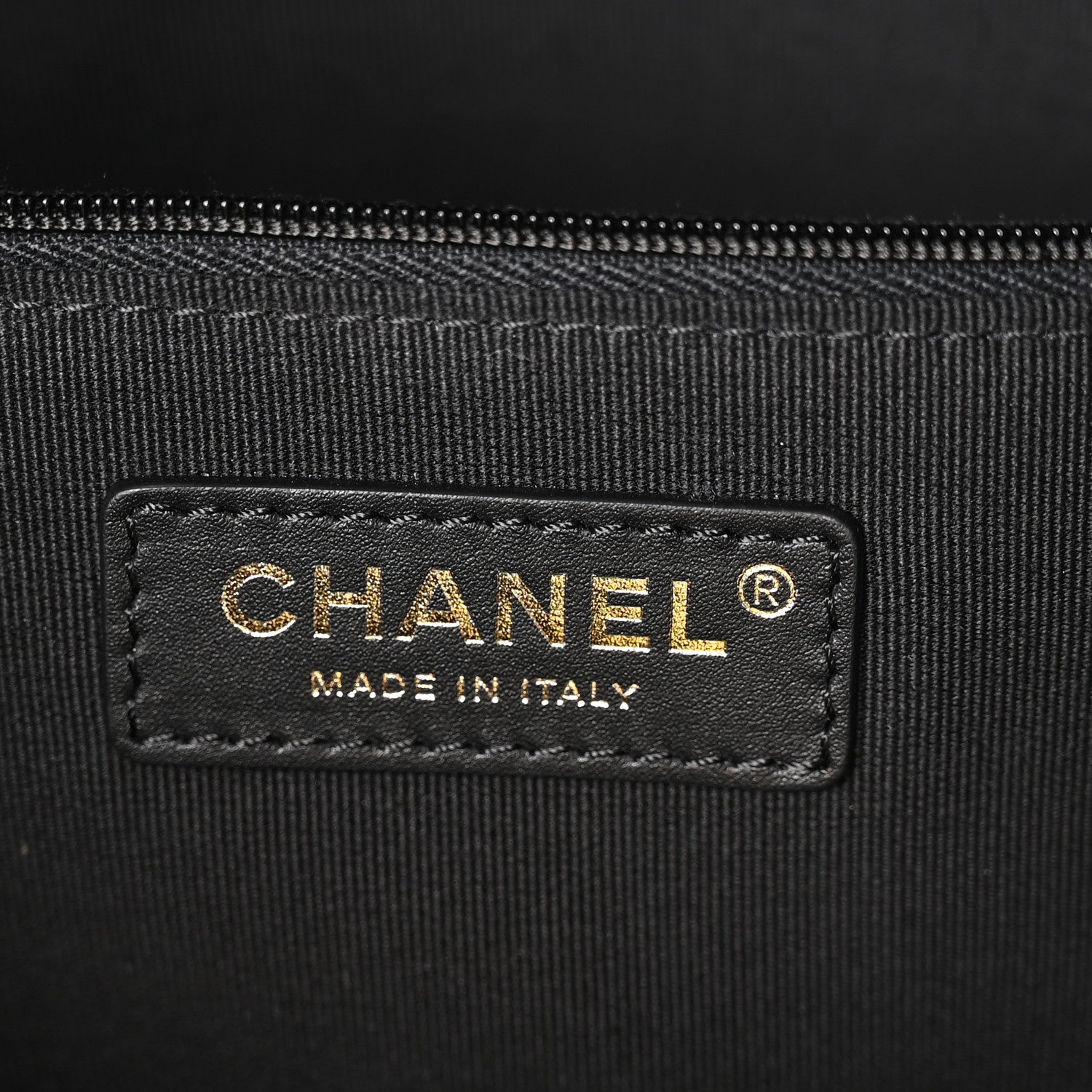 Chanel Calfskin Quilted Large Coco Base Shopping Bag Black 6 of 10