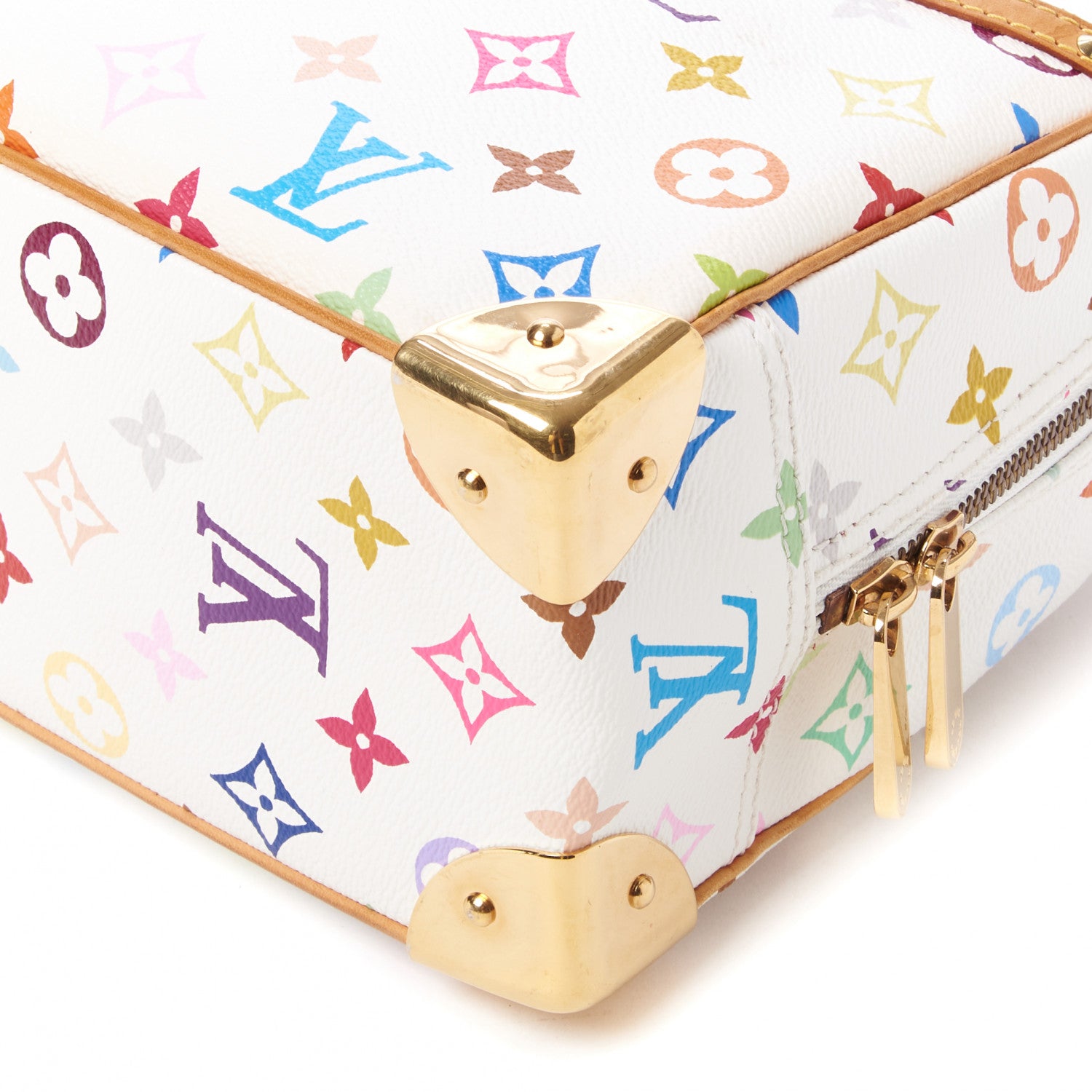 Louis Vuitton Monogram Multicolor Trouville White 5 of 8