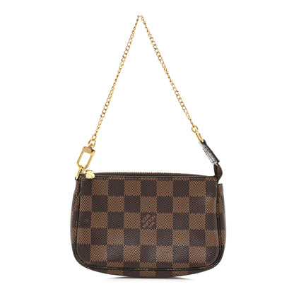 Louis Vuitton Damier Ebene Mini Pochette Accessories 1 of 14