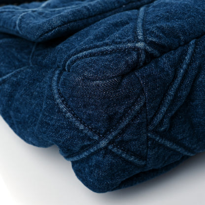Chanel Denim Quilted Large Chanel 19 Flap Blue 9 of 11