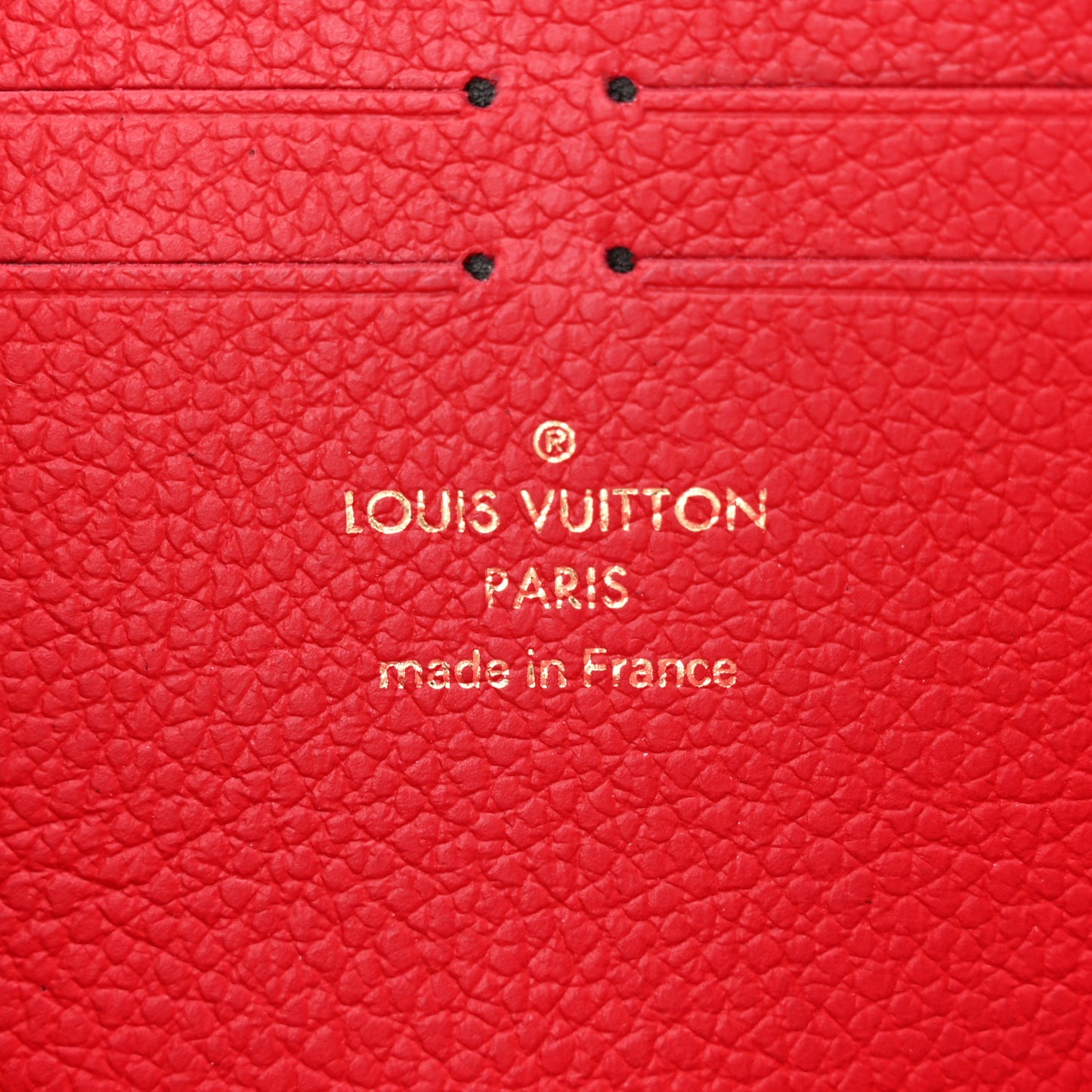 Empreinte Clemence Wallet Cherry