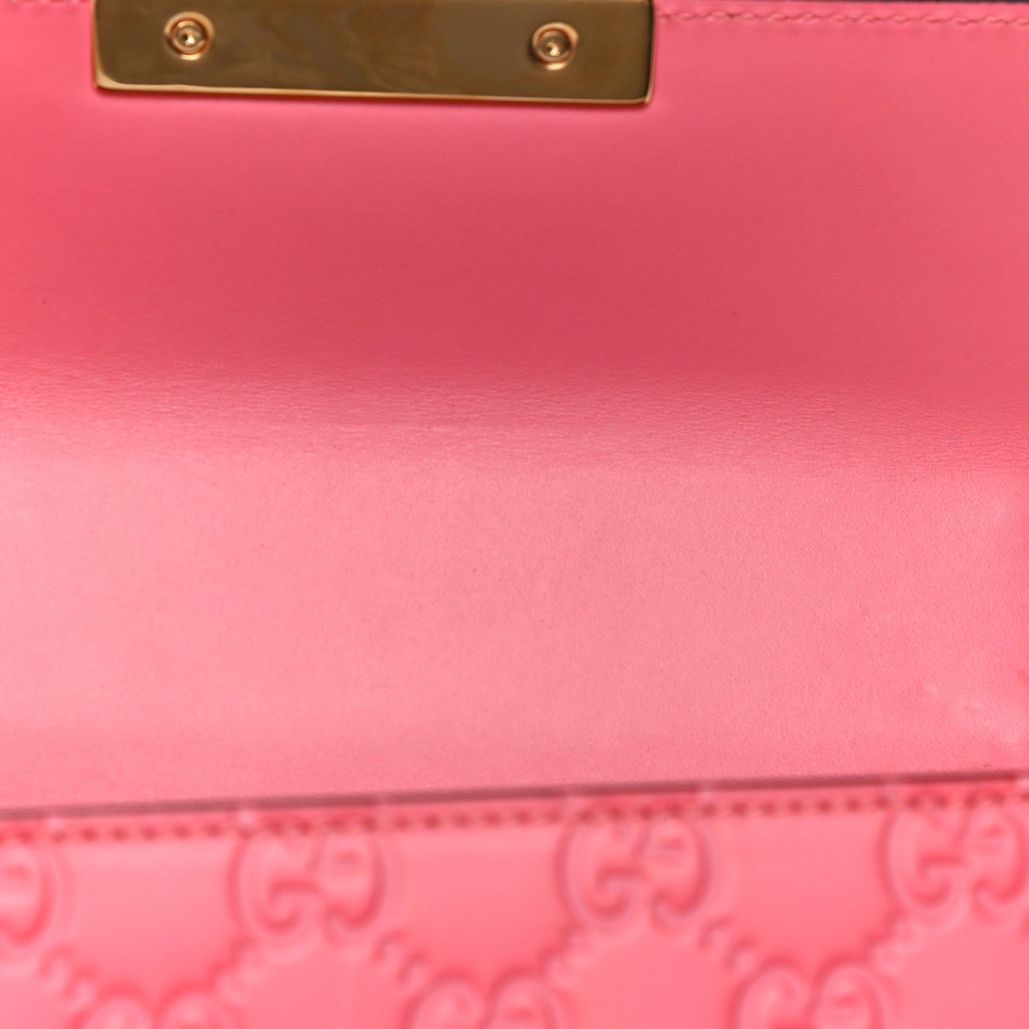 Guccissima Small Padlock Shoulder Bag Flush