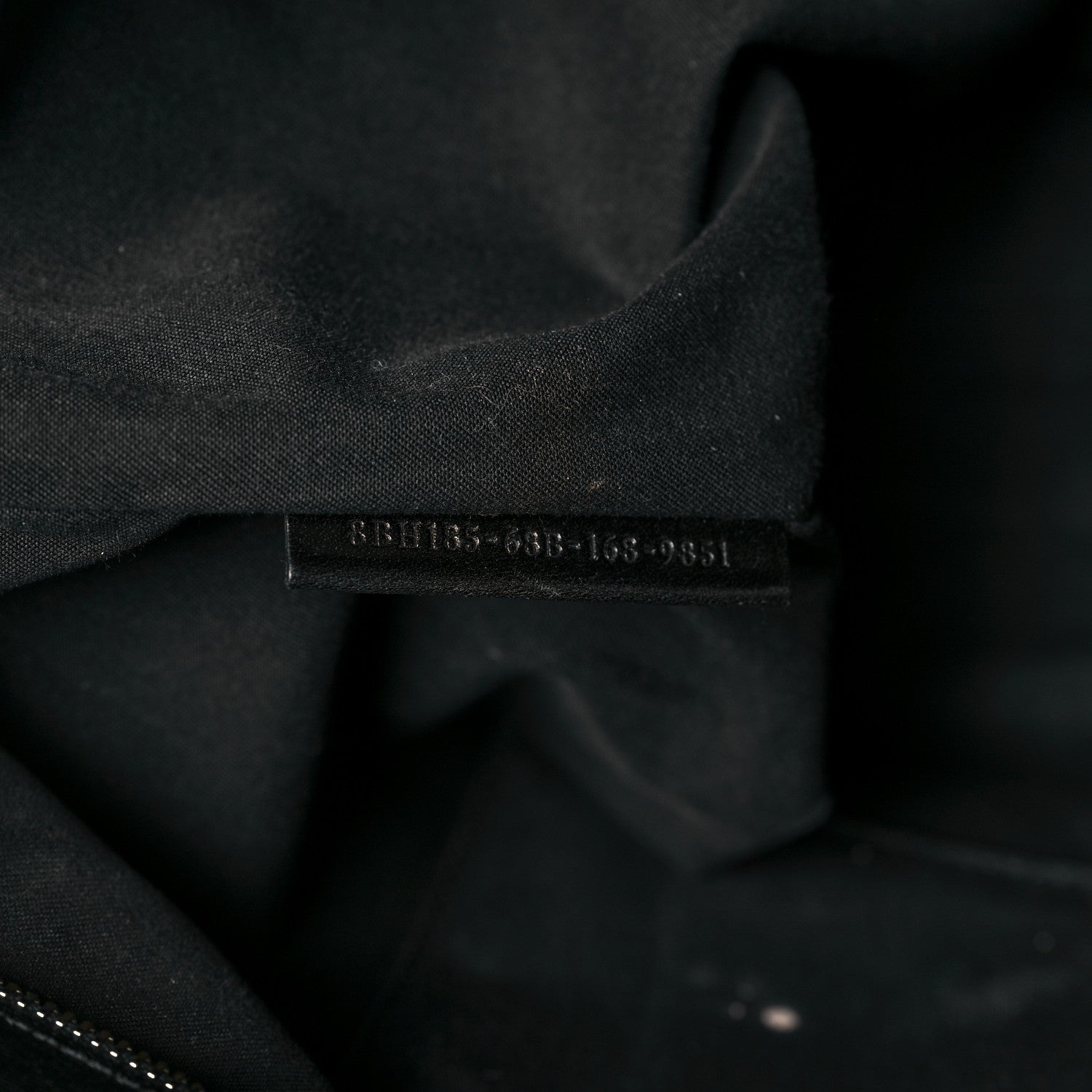 Fendi Vitello Elite Cuoio Monster Buggies Medium Roll Tote Cedro Black 7 of 12