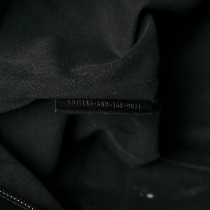 Fendi Vitello Elite Cuoio Monster Buggies Medium Roll Tote Cedro Black 7 of 12