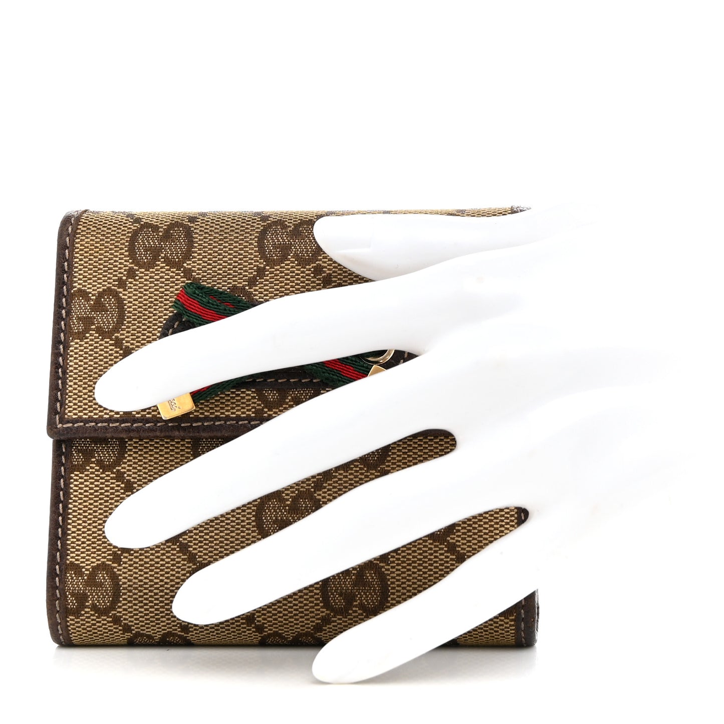 Monogram Princy Compact French Flap Wallet Brown