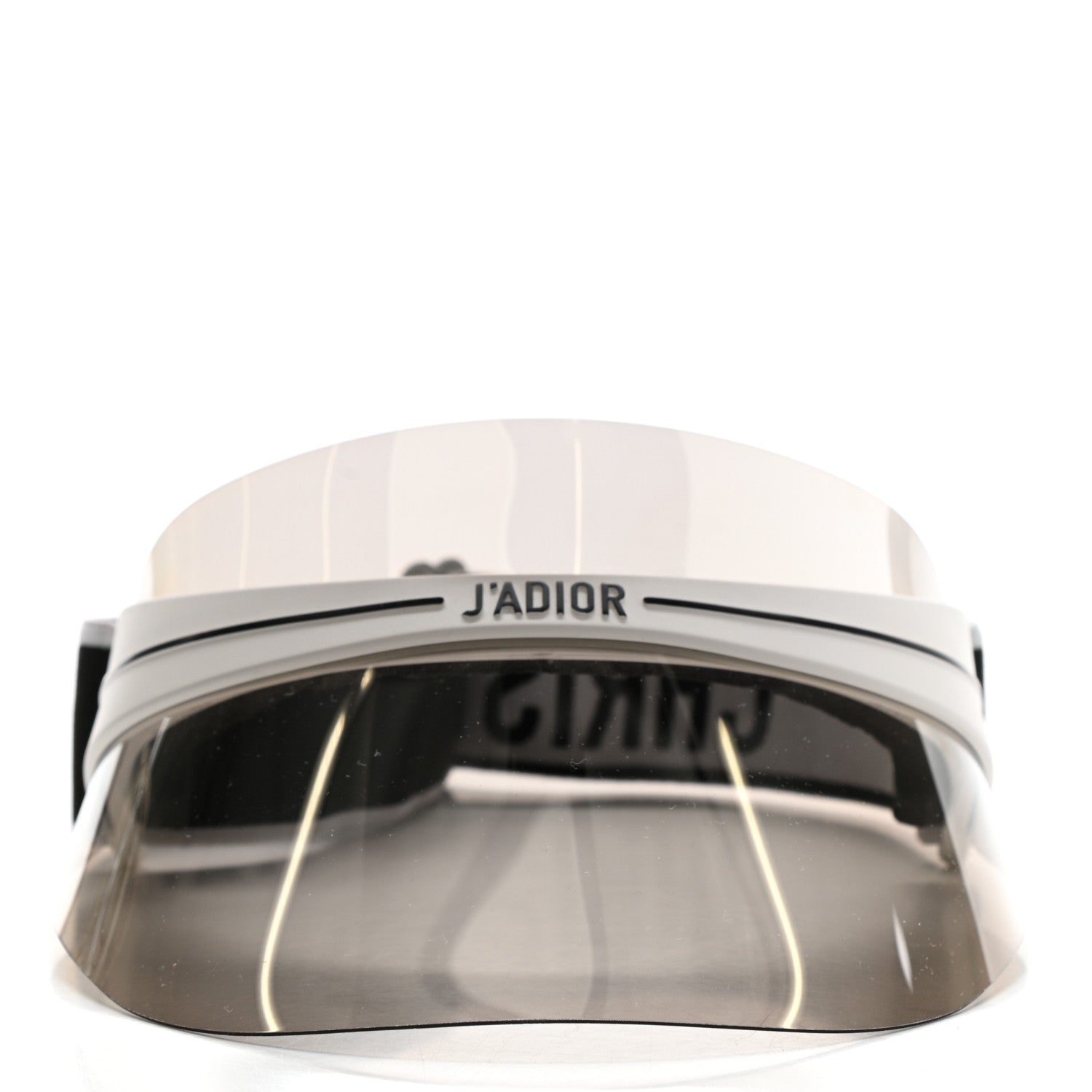 Christian Dior Mirrored DiorClub1 Sun Visor White 3 of 8
