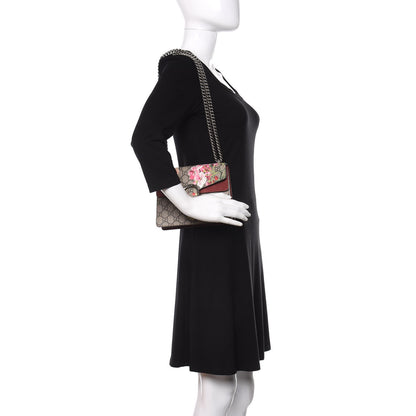 Gucci GG Supreme Monogram Blooms Mini Dionysus Shoulder Bag Beige Multicolor Dry Rose 2 of 15
