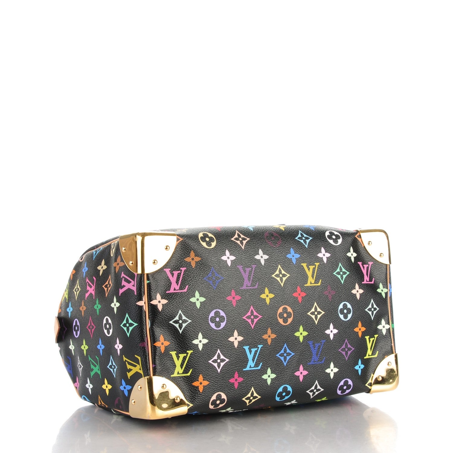 Louis Vuitton Monogram Multicolor Speedy 30 Black 4 of 7