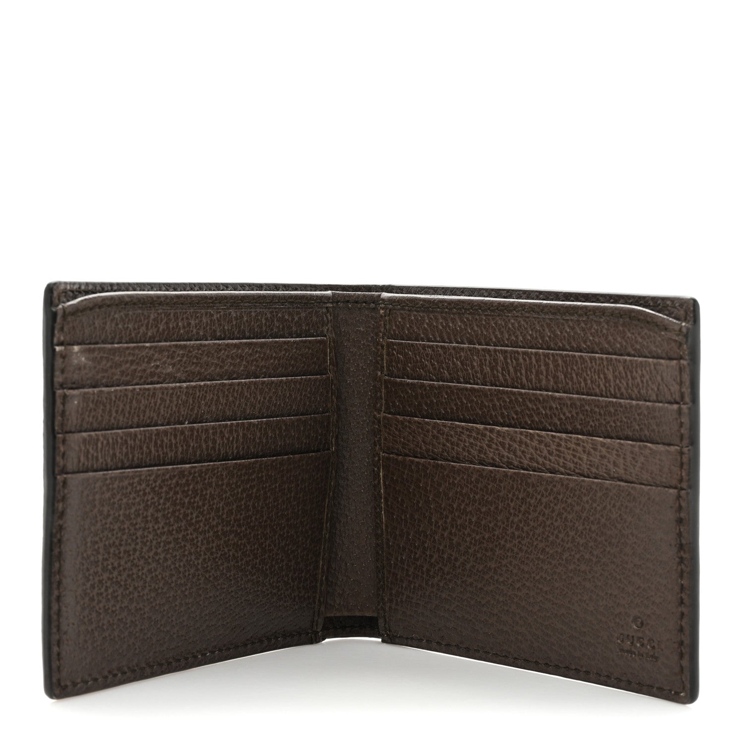Gucci GG Supreme Monogram Tian Bi-Fold Wallet Beige Multicolor New Acero 5 of 15