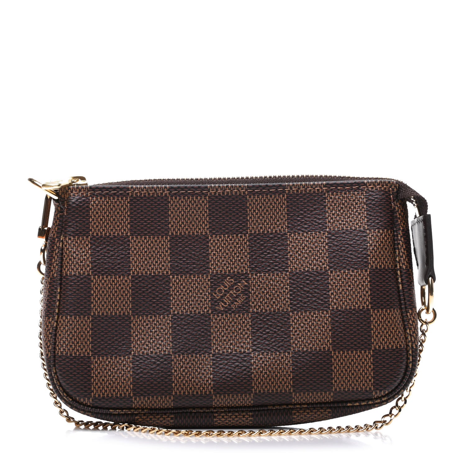 Louis Vuitton Damier Ebene Mini Pochette Accessories 1 of 10