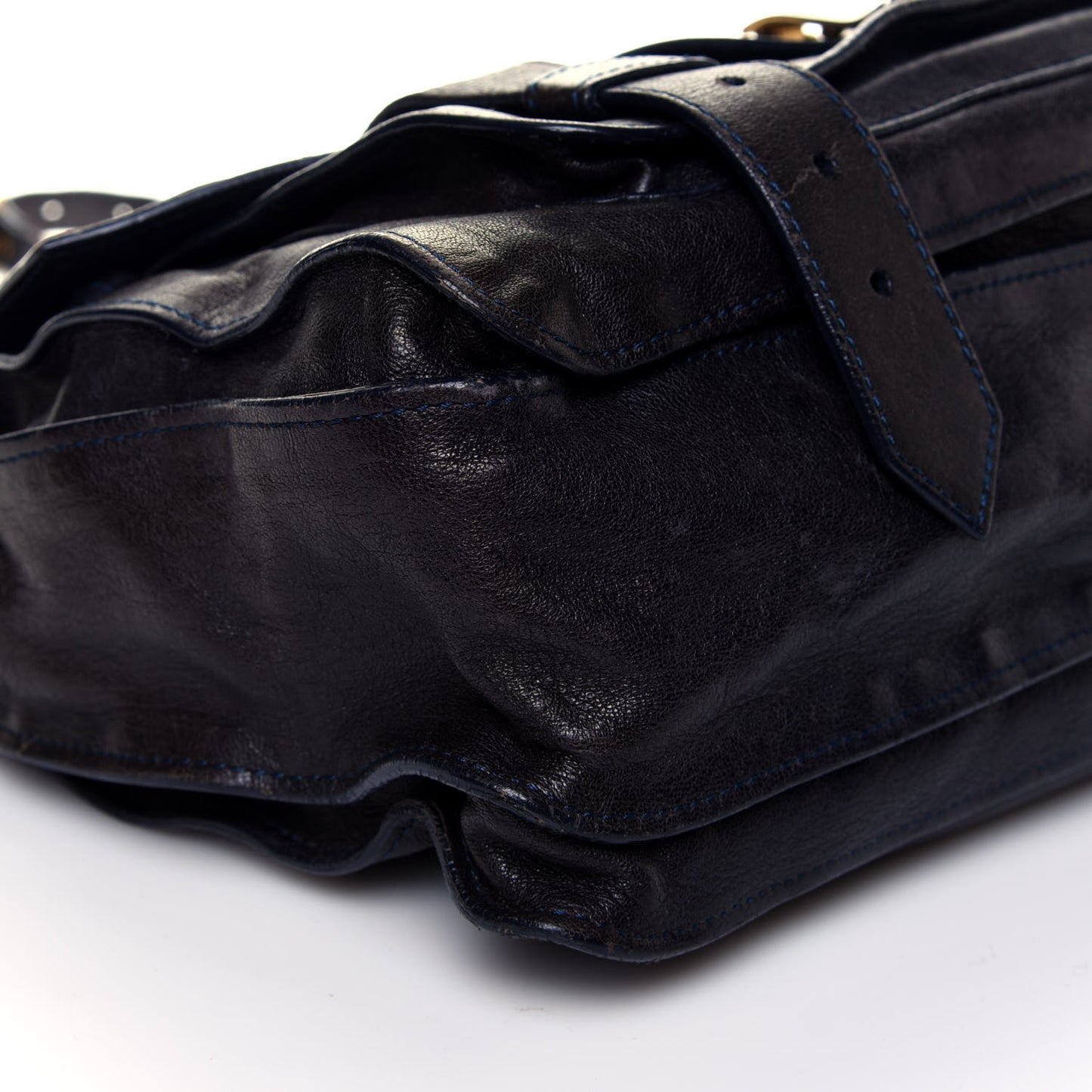 Lambskin Medium PS1 Satchel Midnight