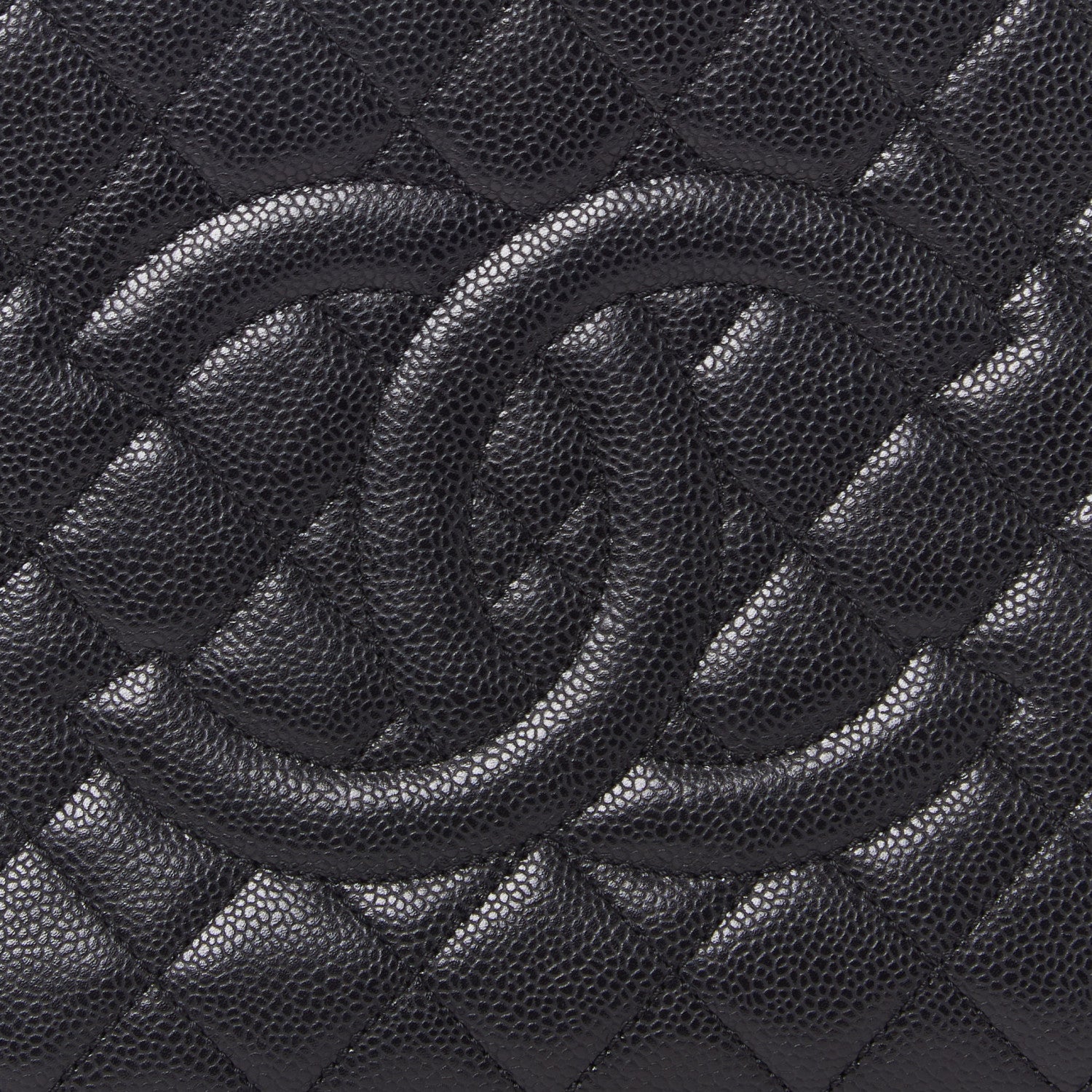 Chanel Caviar Quilted Grand Shopping Tote GST Black 7 of 9
