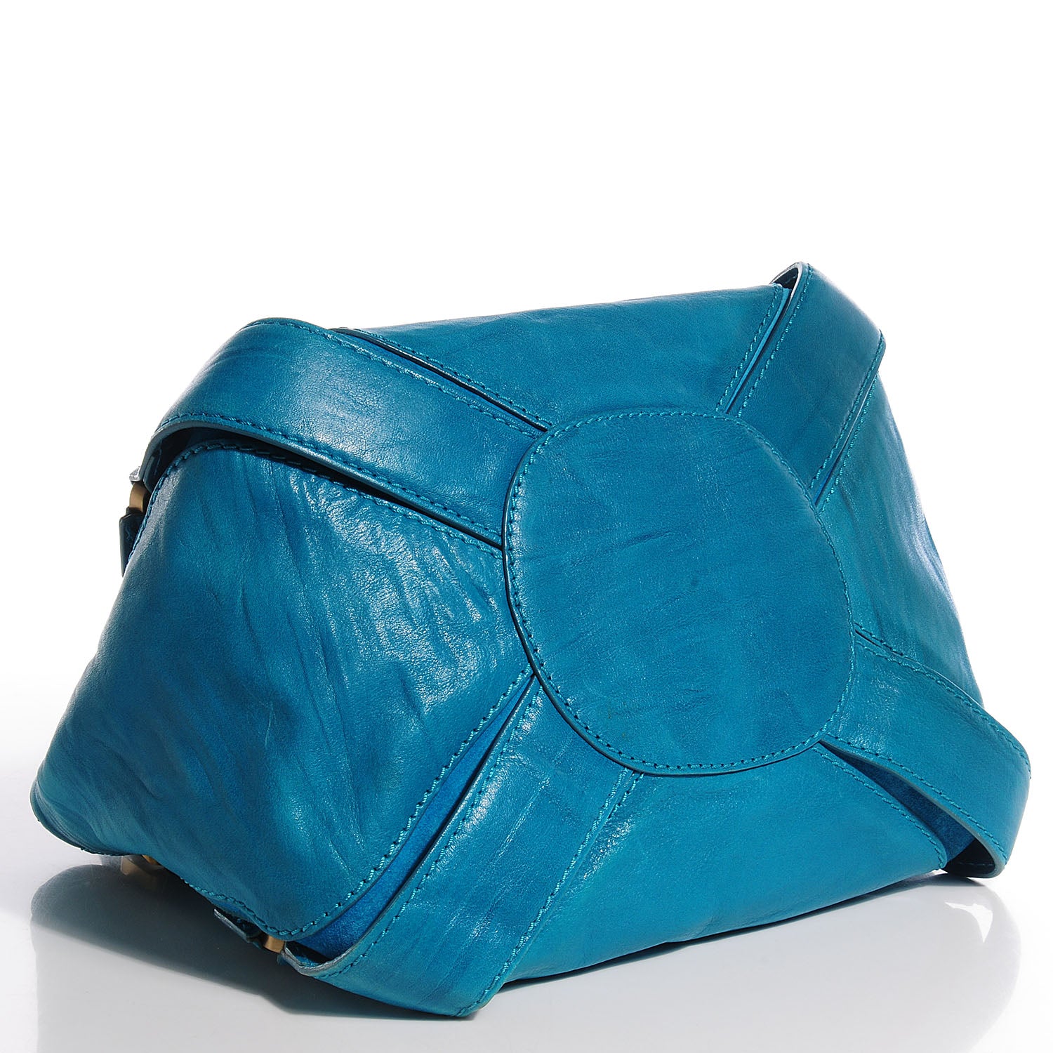 Jimmy Choo Leather Suede Mahala Turquoise 4 of 10