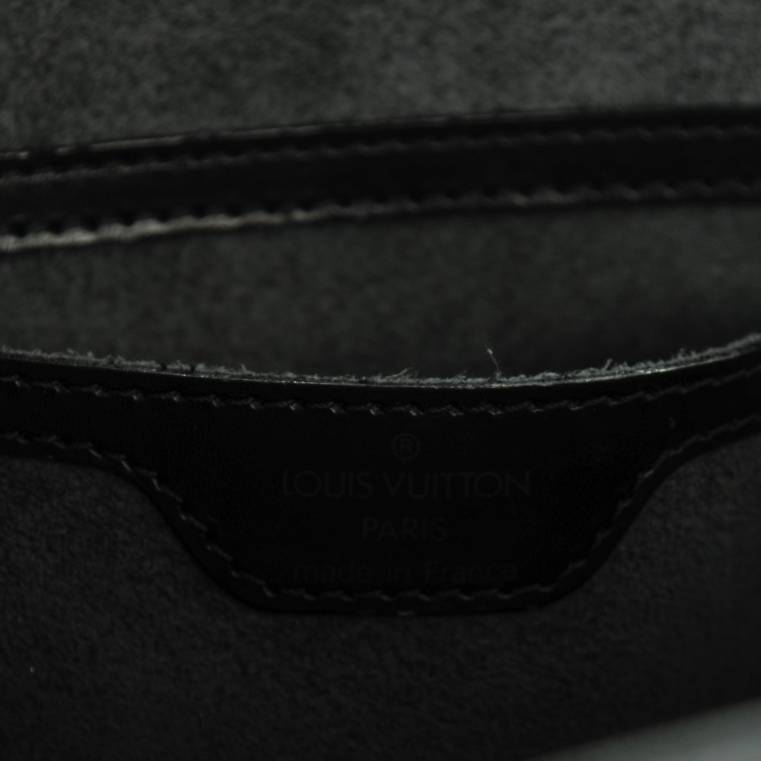 Louis Vuitton Epi Saint Jacques PM Black 6 of 7