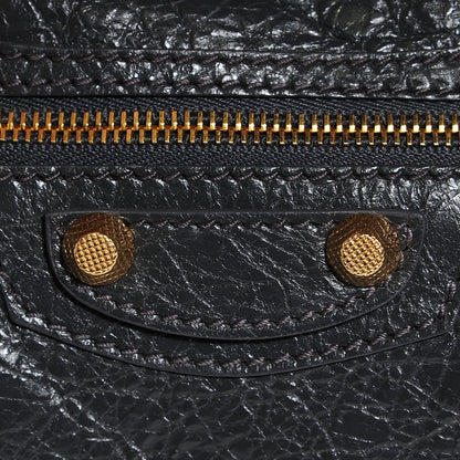 Balenciaga Agneau Giant 12 Gold Hardware Mini City Gris Fossile 7 of 14