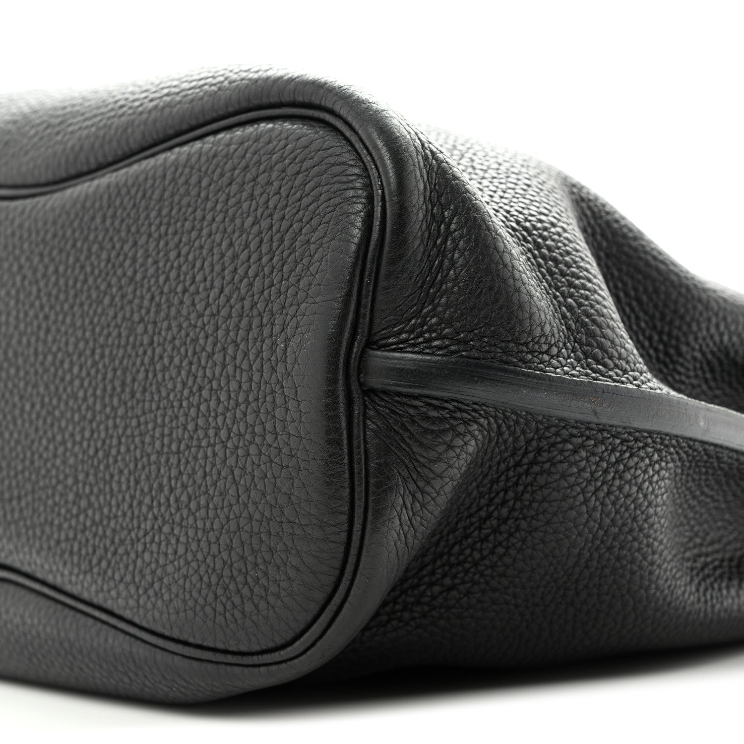 Hermes Taurillon Clemence So Kelly 26 Black 11 of 14