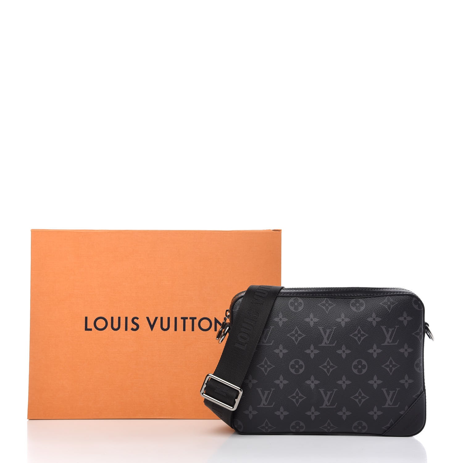 Louis Vuitton Reverse Monogram Eclipse Trio Messenger Large Pochette 11 of 11