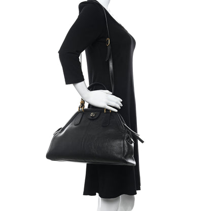 Gucci Calfskin Medium Re(Belle) Top Handle Bag Black 2 of 10