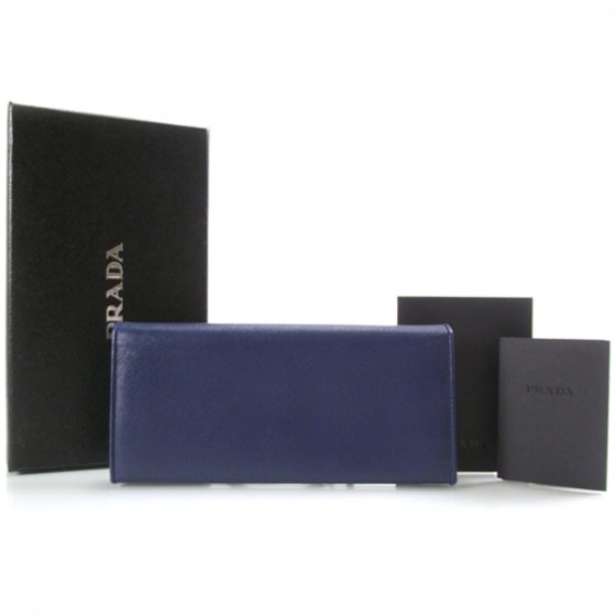 Prada Saffiano Stripe Continental Wallet 2 of 7