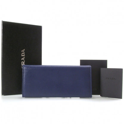 Prada Saffiano Stripe Continental Wallet 2 of 7