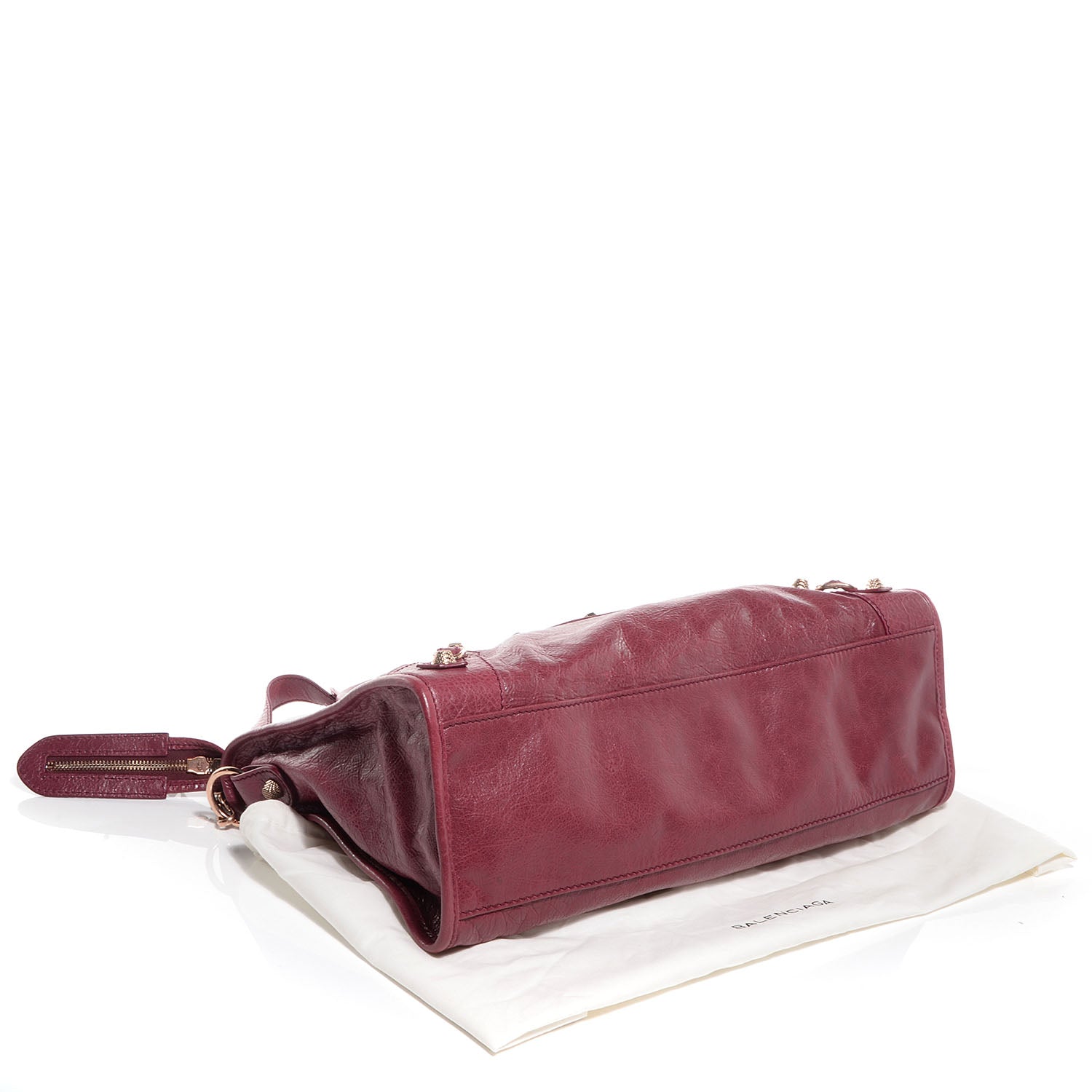 Balenciaga Agneau Giant 12 Rose Gold Hardware City Cassis 9 of 31