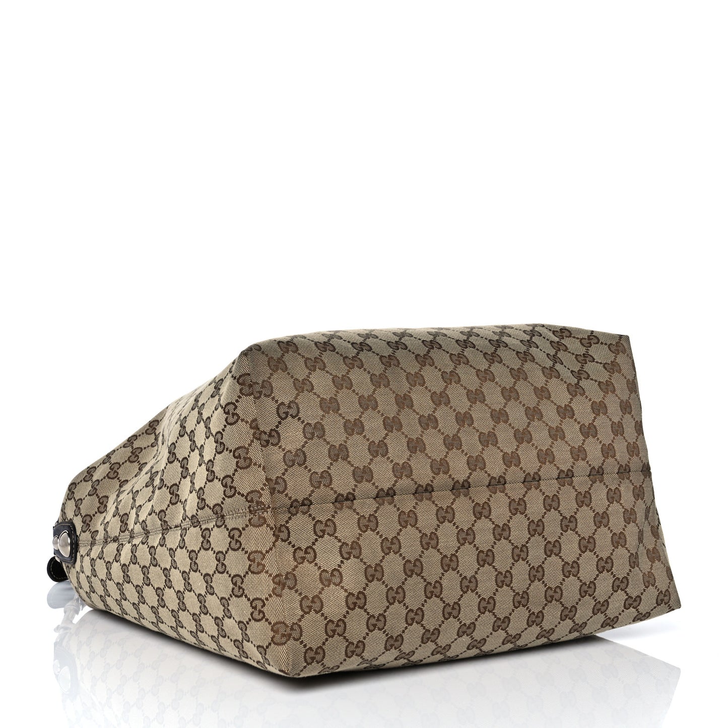 Monogram Large Icon Bit Hobo Dark Brown