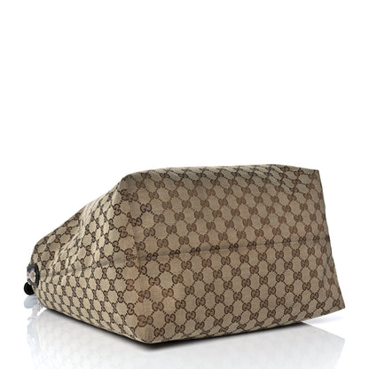 Gucci Monogram Large Icon Bit Hobo Dark Brown 4 of 10