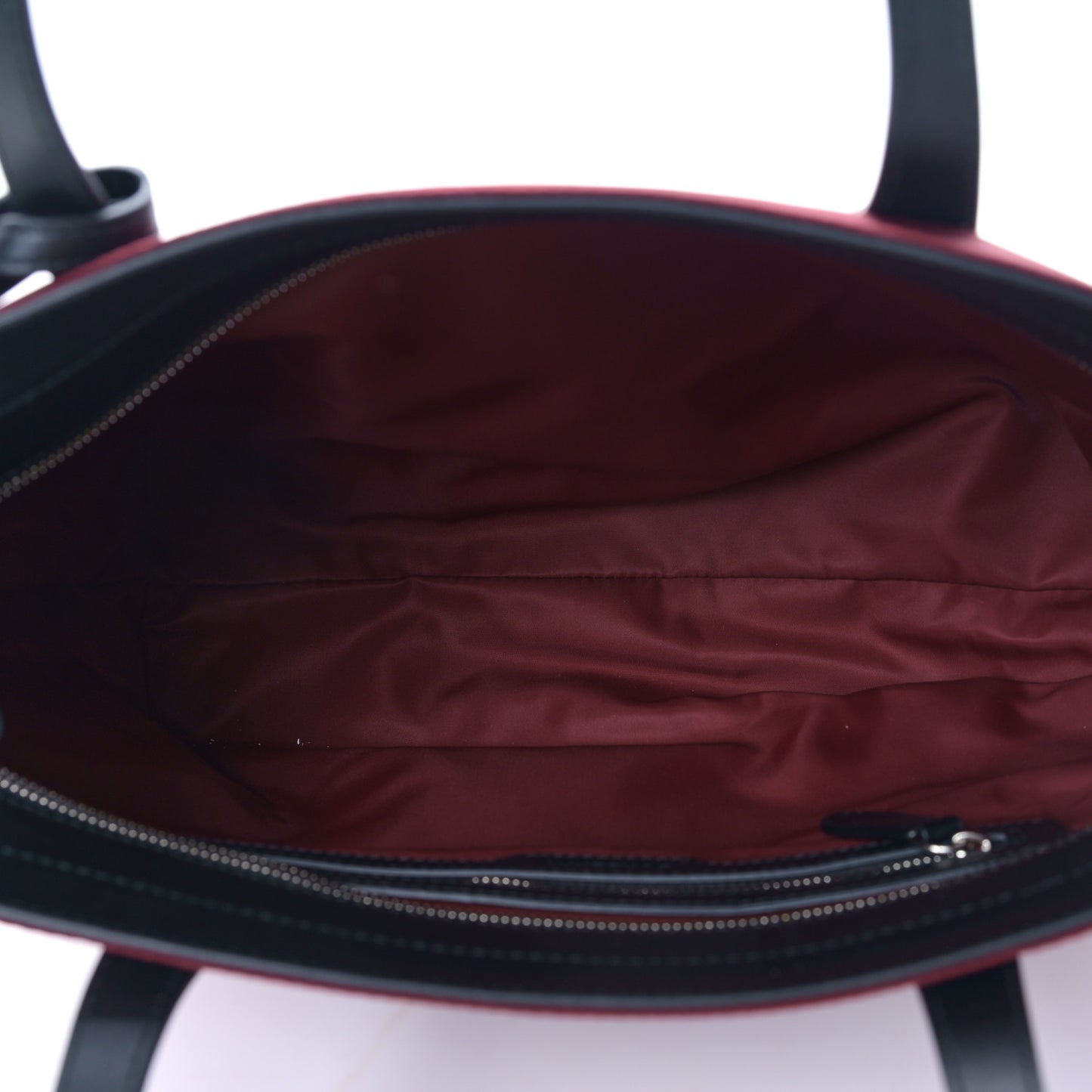 Nylon Logo Small Ardwell Tote Dark Red