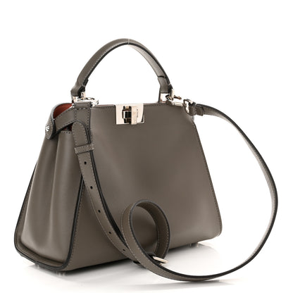 Fendi Vitello Tahiti Burro Medium Peekaboo Iconic Essentially Satchel Foresta Macaron 3 of 11