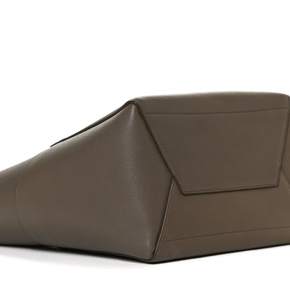 Celine Soft Grained Calfskin Sangle Bucket Bag Taupe 8 of 11
