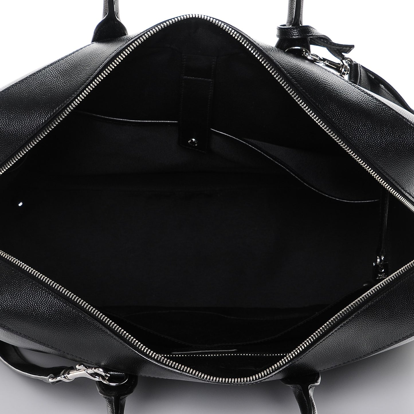 Grain de Poudre Classic Museum Large Briefcase Black