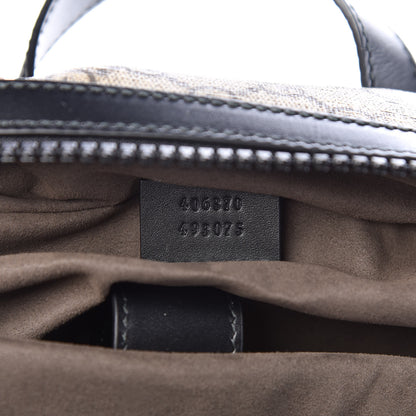 Gucci GG Supreme Monogram Medium Backpack Black 7 of 10